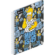 Foto de Cuaderno profesional Norma Simpsons doble arillo cuadro grande 100 hojas 
