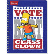 Foto de Cuaderno profesional Norma Simpsons doble arillo cuadro grande 100 hojas 