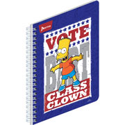 Foto de Cuaderno profesional Norma Simpsons doble arillo cuadro grande 100 hojas 