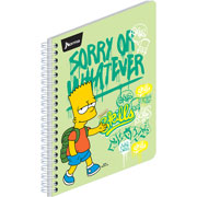 Foto de Cuaderno profesional Norma Simpsons doble arillo cuadro grande 100 hojas 
