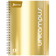 Foto de CUADERNO PROFESIONAL NORMA UNICAMPUS METALIC RAYA 120 HOJAS 