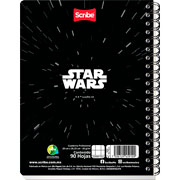 Foto de Cuaderno Profesional Scribe Starwars Doble Espiral 100 Hojas Cuadrícula 7 mm 