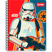 Foto de Cuaderno Profesional Scribe Starwars Doble Espiral 100 Hojas Cuadrícula 7 mm 