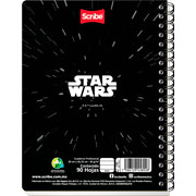 Foto de Cuaderno Profesional Scribe Starwars Doble Espiral 100 Hojas Raya 