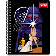 Foto de Cuaderno Profesional Scribe Starwars Doble Espiral 100 Hojas Raya 