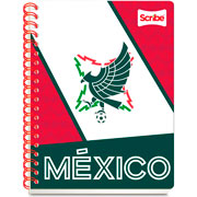 Foto de Cuaderno Profesional Seleccion De Mexico Raya 100 Hojas Scribe 