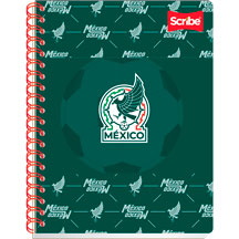 Foto de Cuaderno Profesional Seleccion De Mexico Raya 100 Hojas Scribe 
