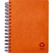 Foto de Cuaderno profesional Senfort Eco espiral cuadro chico 80 hojas naranja 