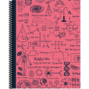 Foto de Cuaderno Profesional Senfort Maths Cuadro Chico Rojo 80 Hojas
