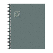 Foto de Cuaderno Profesional Senfort Seoul Espiral Cuadrícula 5 mm 80 Hojas Verde 