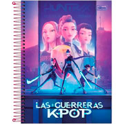 Foto de Cuaderno Profesional Tilibra Guerreras K-POP 160 Hojas Ray 