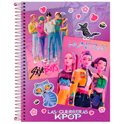 Foto de Cuaderno Profesional Tilibra Guerreras K-POP 160 Hojas Ray 