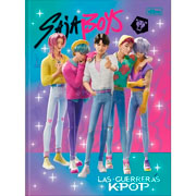 Foto de Cuaderno Profesional Tilibra Guerreras Kpop 80 Hojas Cuadrícula 7 mm 