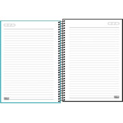 Foto de Cuaderno Profesional Tilibra Neon 160 Hojas Raya Azul 