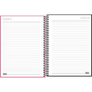 Foto de Cuaderno Profesional Tilibra Neon 160 Hojas Raya Rosa 