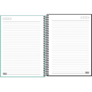 Foto de Cuaderno Profesional Tilibra Neon 160 Hojas Raya Turquesa 