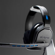 Foto de Diadema Astro A10 Headset Ps4 gris/azul 3.5mm 