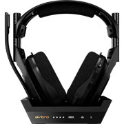 Foto de Diadema Gamer Astro A50 Inalambrico con Microfono+Base para xbox Negro 