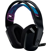 Foto de Diadema Gamer Logitech G535 Lightspee Inalambrico con Microfono Negro 