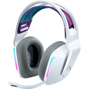 Foto de Diadema Gamer Logitech G733 Lightspee Inalambrico con Microfono Blanco 