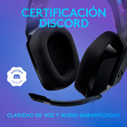 Foto de DIADEMA LOGITECH G335 GAMING CON MICRÓFONO PLEGABLE NEGRO 