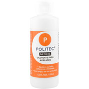 Foto de Diluyente Para Acrilicos Politec 120 Ml 