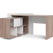 Foto de Escritorio Alterego Function Plus Corner 80168Cj49 trufa/blanco 
