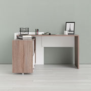 Foto de Escritorio Alterego Function Plus Corner 80168Cj49 trufa/blanco 