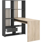 Foto de Escritorio Alterego Shadow Bizz 9912Bure Roble/Gris 