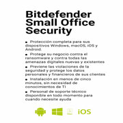 Foto de ESD BITDEFENDER SMALL OFFICE SECURITY 2AÑOS 5 USUARIOS + 1 SERVER 