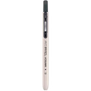Foto de Estilógrafo Desechable Writech Clictek Retráctil Negro 0.2 