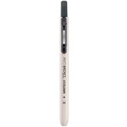 Foto de Estilógrafo Desechable Writech Clictek Retráctil Negro 0.4 