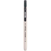Foto de Estilógrafo Desechable Writech Clictek Retráctil Negro 0.5 