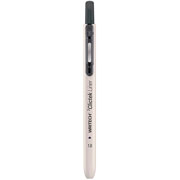 Foto de Estilógrafo Desechable Writech Clictek Retráctil Negro 1.0 