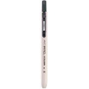 Foto de Estilógrafo Desechable Writech Clictek Retráctil Negro Brush 