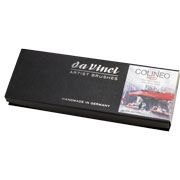 Foto de Estuche Da Vinci Colineo Red Con 3 Pinceles 