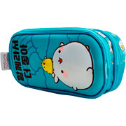Foto de Estuche Escolar American 3D Molang and Piu Piu Verde 