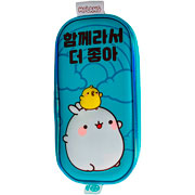 Foto de Estuche Escolar American 3D Molang and Piu Piu Verde 