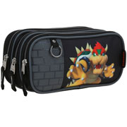 Foto de Estuche Escolar Bowser Gris Chenson Mb70982 
