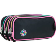 Foto de Estuche Escolar Chenson Happy Girl Alely Triple Negro 