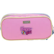 Foto de Estuche Escolar Chenson Happy Girl Gato Rosa 