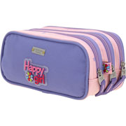 Foto de Estuche Escolar Chenson Happy Girl Moño Rosa 