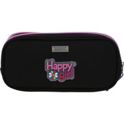 Foto de Estuche Escolar Chenson Happy Girl Negro 