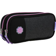 Foto de Estuche Escolar Chenson Happy Girl Negro 