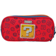Foto de Estuche Escolar Chenson Mario Bros Y Luigi Azul 