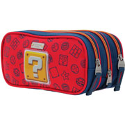 Foto de Estuche Escolar Chenson Mario Bros Y Luigi Azul 