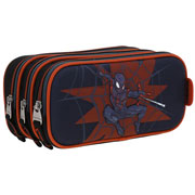 Foto de Estuche Escolar Chenson Miles Morales Negro/Rojo 