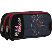 Foto de Estuche Escolar Chenson Miles Morales Negro 