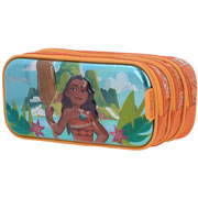 Foto de Estuche Escolar Chenson Princesas Moana Naranja 