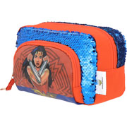 Foto de Estuche Escolar Dc Comics Ww Azul/Rojo Yadatex 
